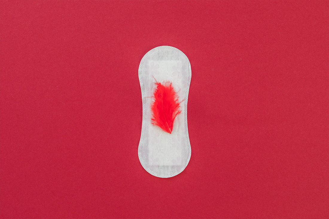 ¿Cómo está compuesta la sangre menstrual?