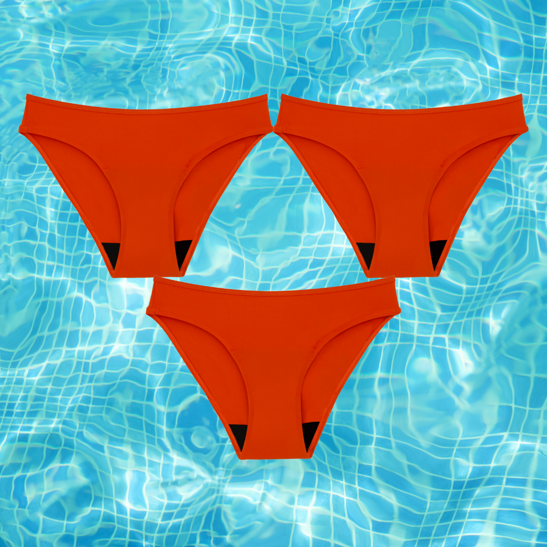 Bikini Menstrual | Naranja