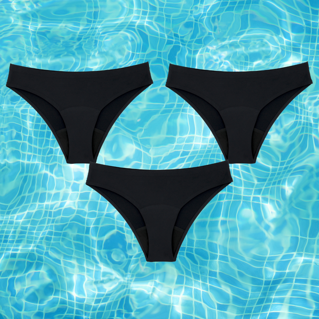 Bikinis y bañadores menstruales – Lelambu
