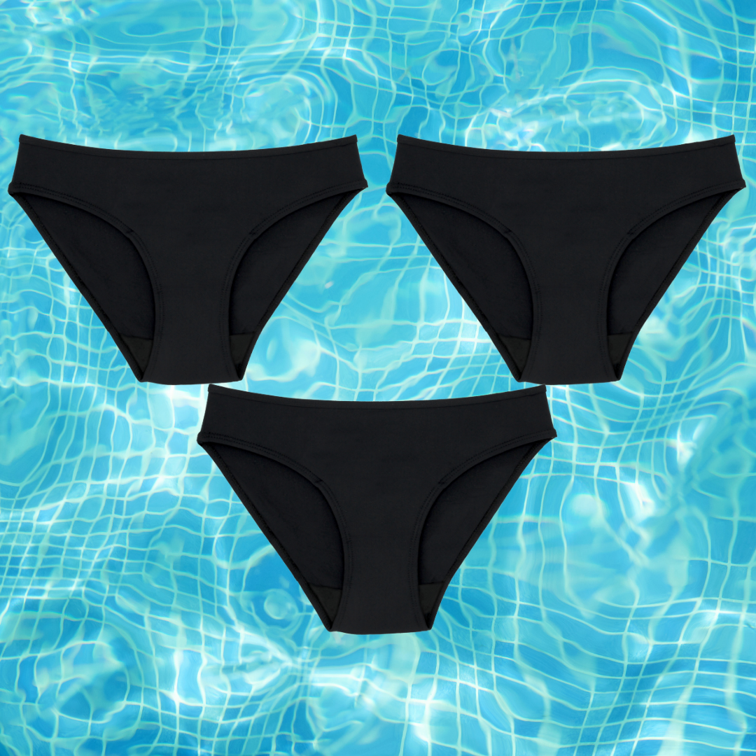 Los bañadores y bikinis menstruales podrían ser la solución sostenible a  los días de playa donde